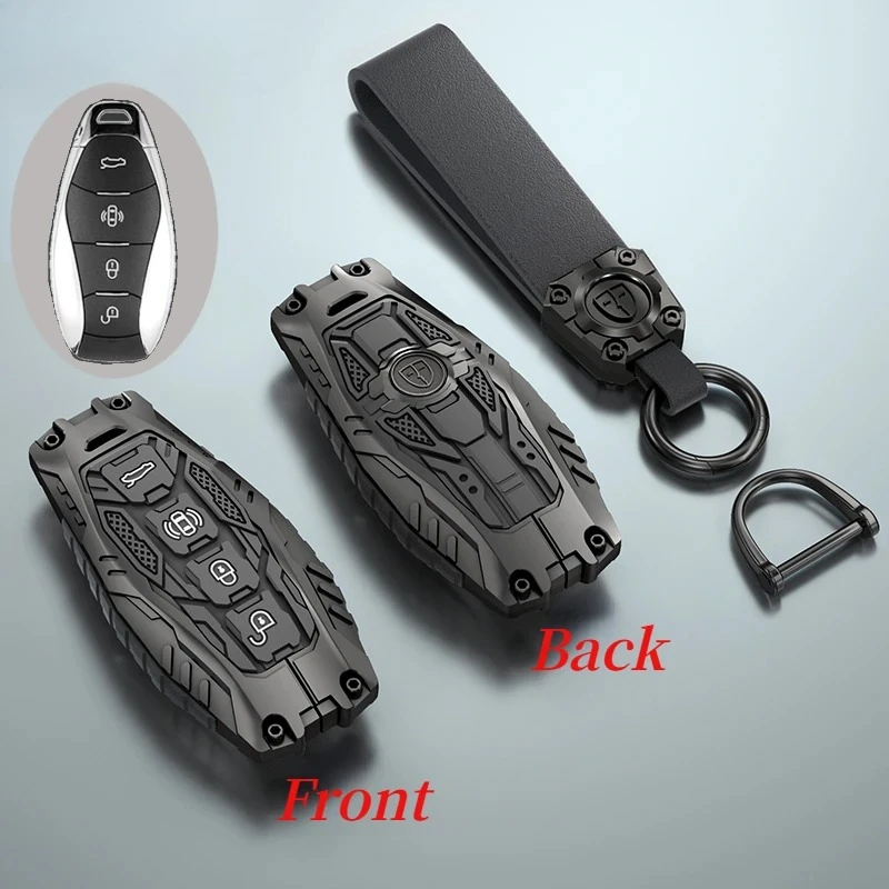 

Силиконовый чехол для автомобильного ключа из цинкового сплава для FAW Hongqi H5 2021 2022 2023 2024 HS5 H9 Eqm5 Hs7 с дистанционным управлением, аксессуары для ключей