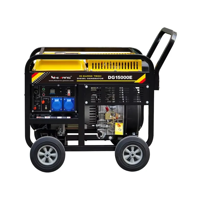 

Дизельные генераторы 12,5 кВА, 10 кВт, портативный открытый генератор дизельных двигателей