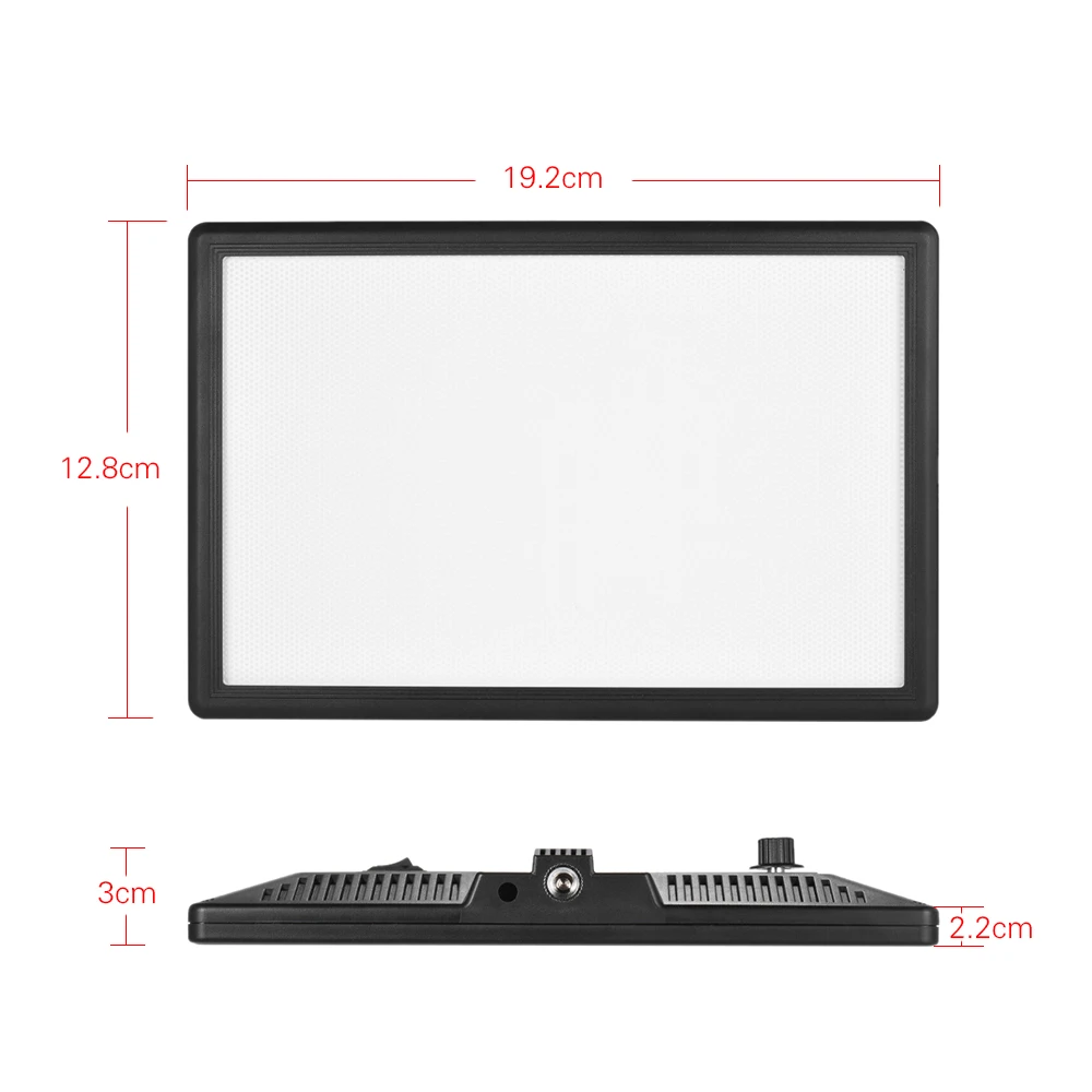 Viltrox L116T Professional LED Video Light Ultra-thin LCD Bi-Color Dimmable DSLR Studio Mini Lamp Panel for Show Live Camera