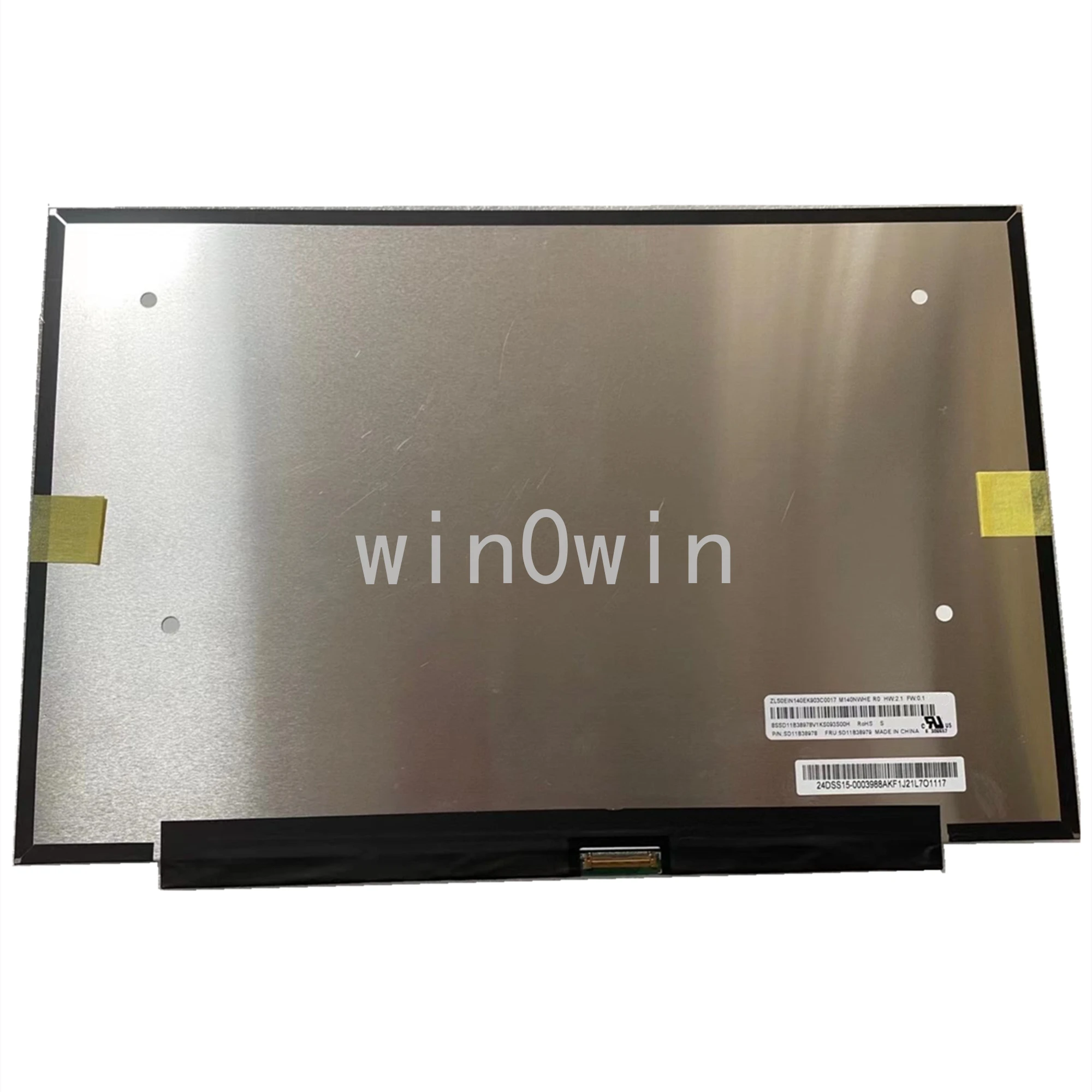 M140NWHE R0 14 Inch LCD Screen IPS QHD 2240*1400 40Pin 60HZ 300Nits 100% sRGB Display Panel