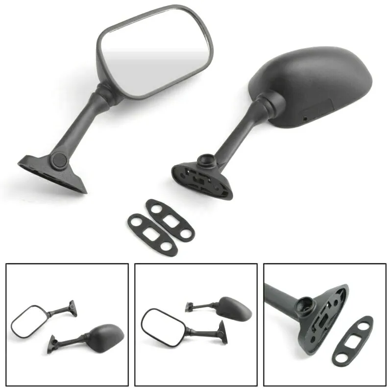 Linke und rechte Motorrad-Seitenrückspiegel, passend für Suzuki GSXR 1000 2003 2004, GSXR 600 GSXR750 2004 2005