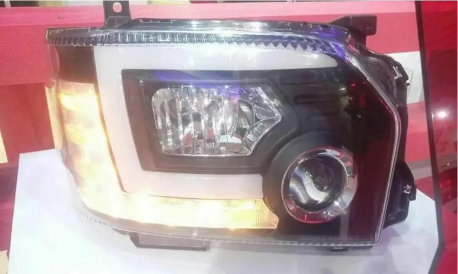 Have stock Car Styling head lamp For Hiace headlight 2014~2017 hid bulb DRL Bi-Xenon Lens hi LO Beam HID KIT hiace taillight