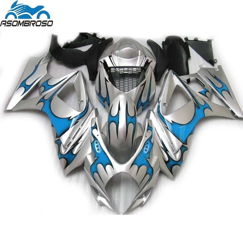 

All New body kits Fairing kit for SUZUKI GSXR 1000 2007 2008 white blue black plastic racing gsxr1000 fairings FM21