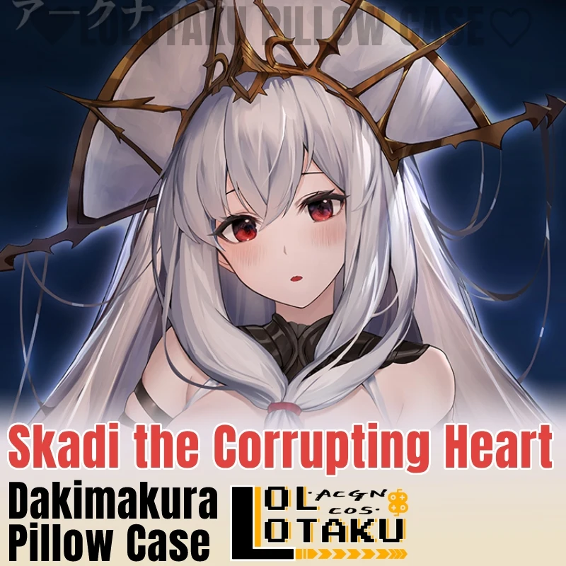 

Skadi Corrupting Heart Dakimakura Arknights обнимающая наволочка наволочка для всего тела домашнее постельное белье сексуальный чехол для подушки Декор отаку