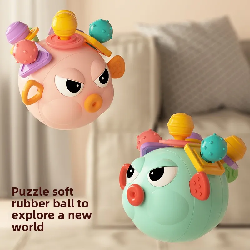 0-1-year-old baby toys busy ball baby early education puzzle children over 6 months old grasp the ball
