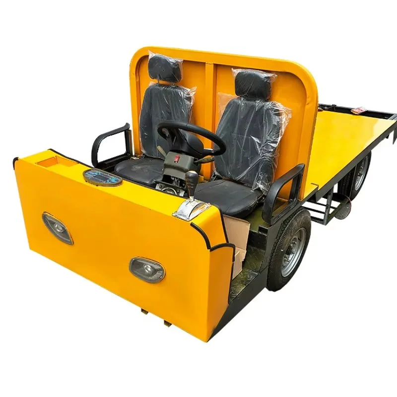 5000W 10 Tons Electric Recreational Vehicle RV Electric Four Wheel Car Truck Platform Flatbed Chassis