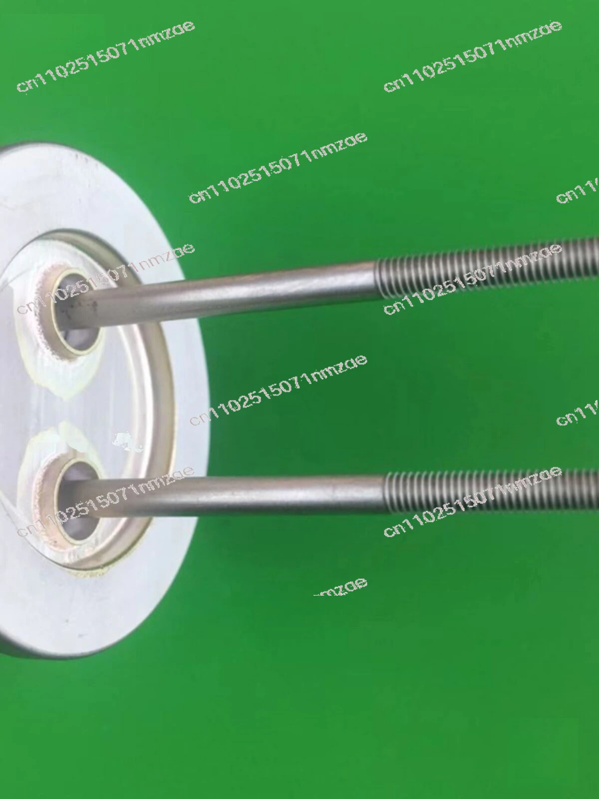 High Voltage Ceramic Vacuum Seal Insulated Electrode Flange Connection KF16