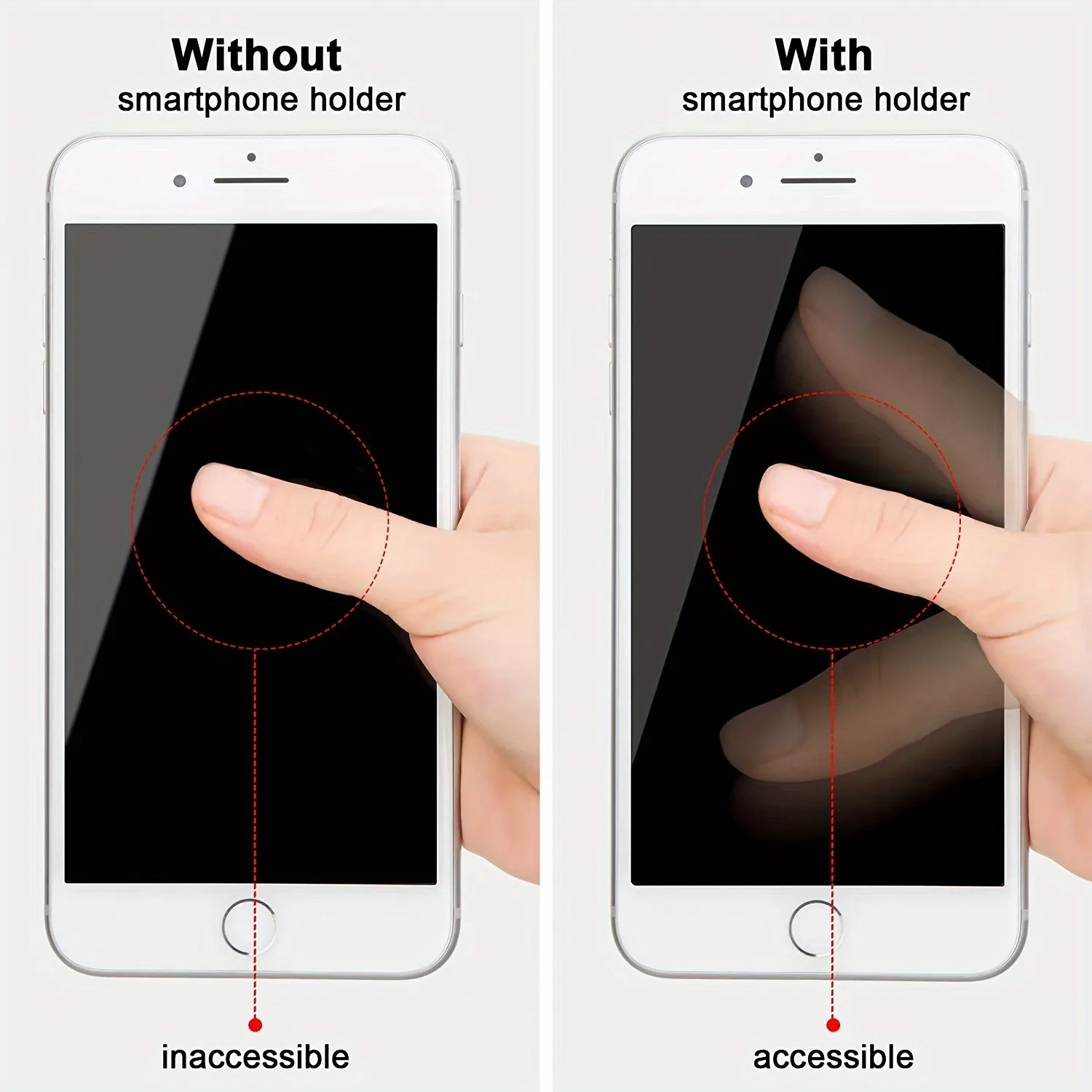 1/3 Stück Universeller Handy-Handgelenkhalter für iPhone Desktop-Fingergriff-Ständer Push-Pull-Halterung Handy-Sockel-Stütze – Detail 3