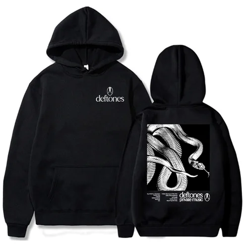 Imagen 2 del producto Deftones Sudaderas con capucha de música privada 2025 Álbum Sudaderas con estampado gráfico Otoño Polar Manga larga Sudaderas Ropa de hombre Unisex