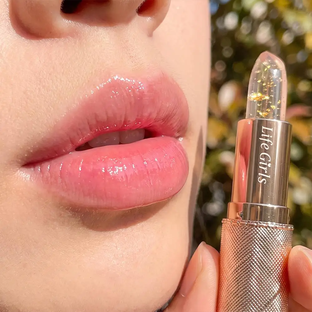Original Brand Moisturizing Color-changing Lipstick Natural Lasting Nourish Golden Foil Lip Protection Delicate Tender Lips Care