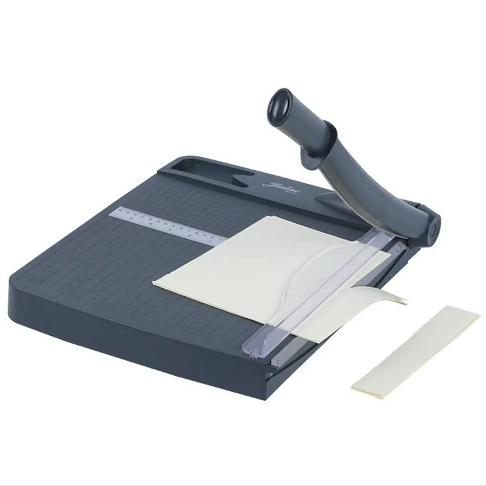 Heavy Duty Paper Trimmer for Vinyl Sticker Cutting A4 Scrapbooking Photo Craft Tool with Safety Blade and Storage Tray