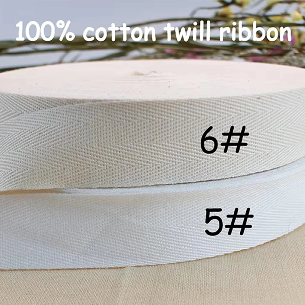 15X50mmCustom Twill Clothing Label-Personalized Brand Organic Cotton Tags Logo or Text,Sewing Machine,Washable Cream Label(2033)