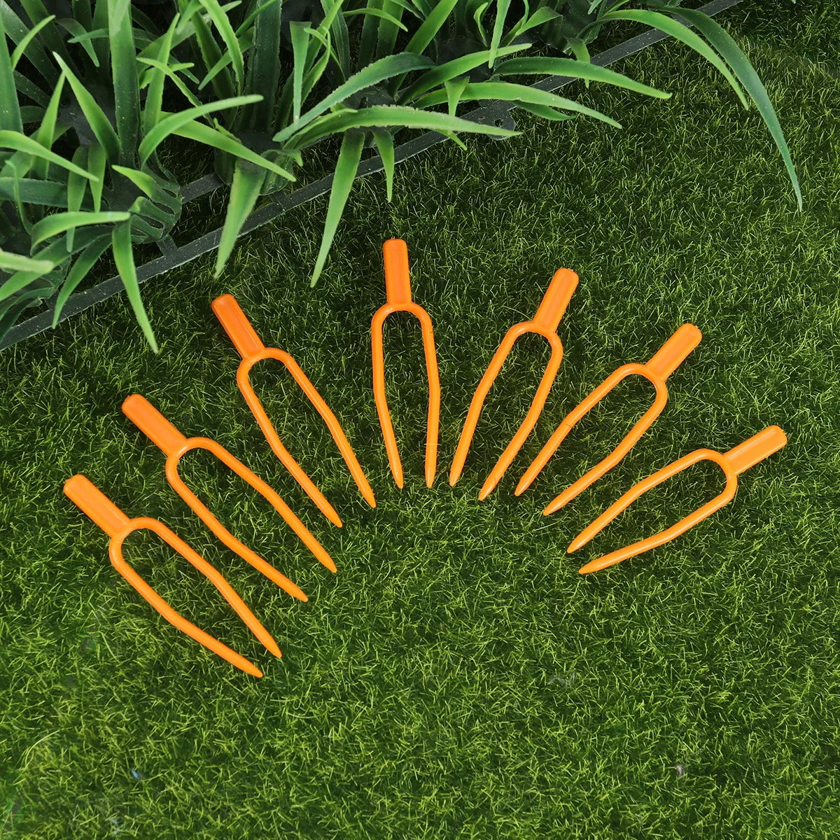 

100 Pcs Securing Clip Stalk Fixing Strawberry Planter Pressure Device Planting Fork