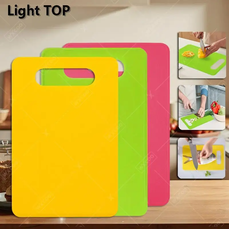 

Гибкая кухонная разделочная доска, нескользящая разделочная доска для мяса, рыбы, овощей, прочные пластиковые коврики, разделочная доска для еды
