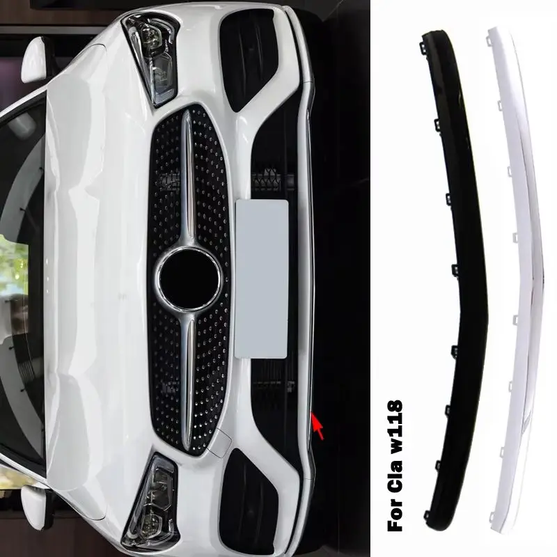 

Передний бампер, хромированная отделка, хромированный спойлер, диффузор A1188856302 для Mercedes Benz CLA W118 C118 CLA260 CLA180d CLA200