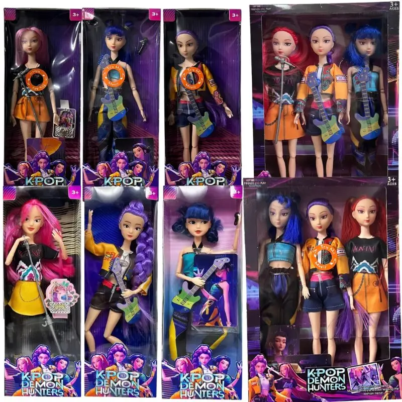 

Горячая игрушка Корея Фильм Охотники на демонов Гуманоидная кукла Игрушки Персонаж Руми Мира Зои Персонаж Руми Мира Зои Подвижная игрушка-кукла «сделай сам»