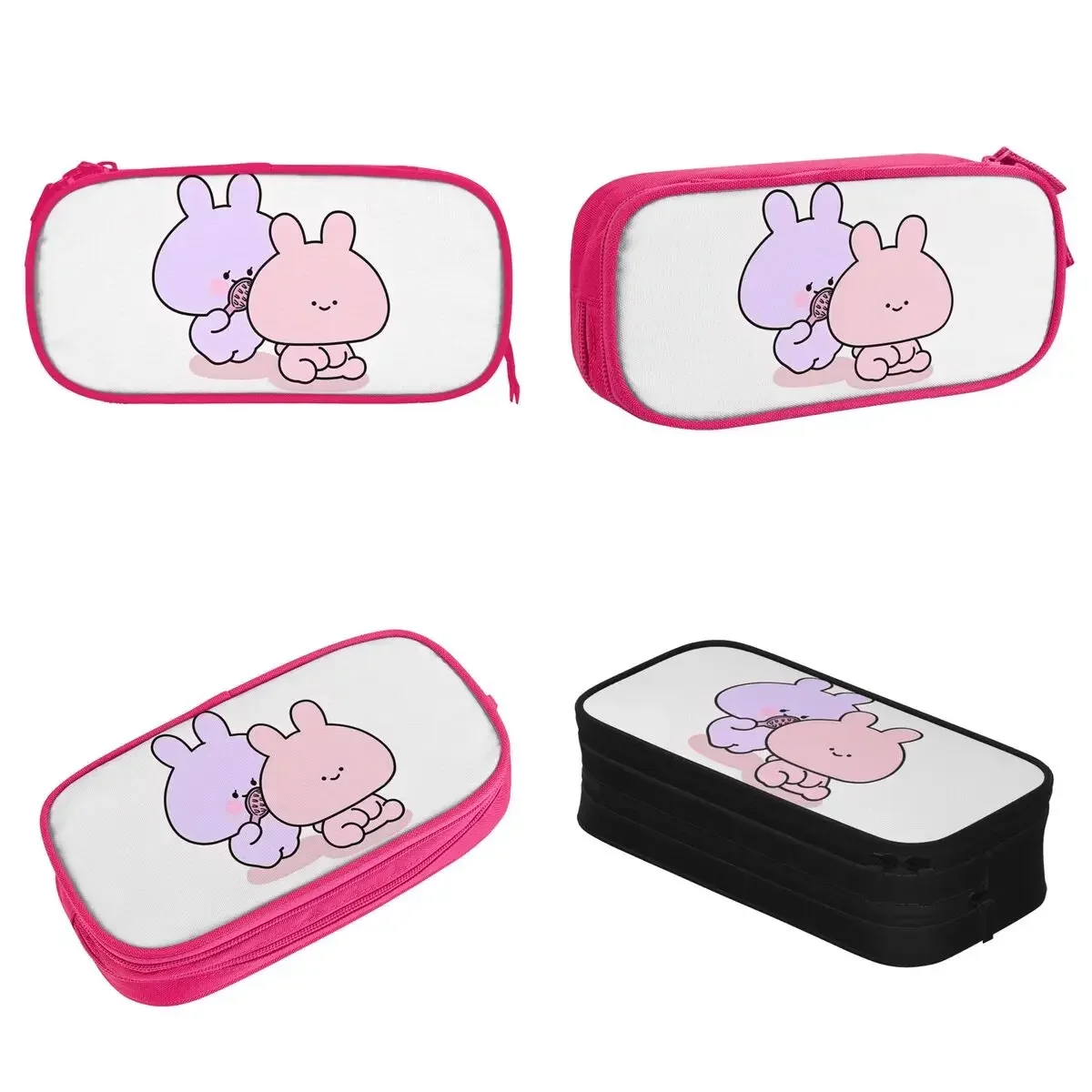 

New Asamimichaan Cute Asamimi Pencil Cases Pencil Pouch Pen for Student Large Storage Bag Students School Cosmetic Stationery