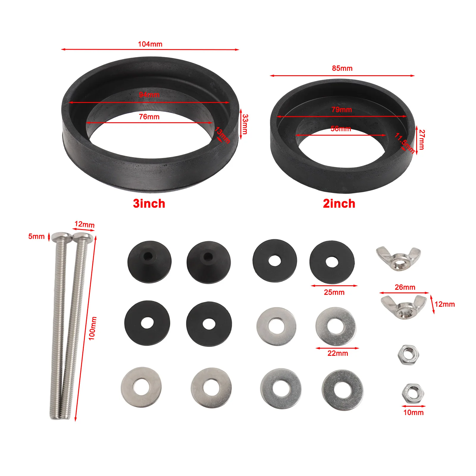 Toilet Maintenance Toilet Cistern Parts Easy Installation Toilet Screws Easy Installation Home Maintenance Tool