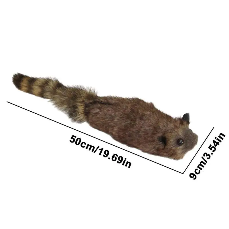 Raccoon หุ่นจําลอง Raccoon Magic ของเล่นตลก Pranks กัดมือ Trick ของเล่นค่าเฉลี่ย Raccoon Magic Trick Stage Magician Props