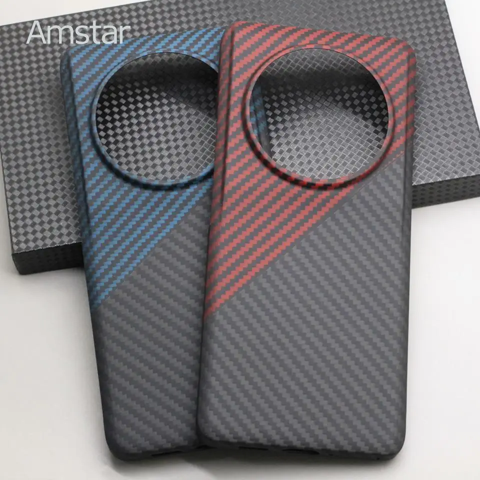 Amstar Luxury Carbon Fiber Phone Case for Xiaomi 13 Ultra Multicolor Aramid Fiber Ultra-thin Anti-drop Mi 13 Ultra Phone Cover