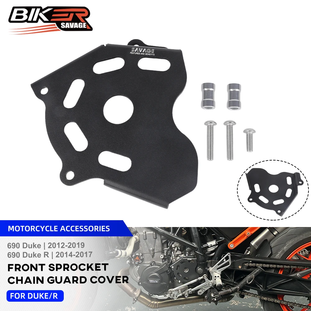 

Motorcycle Chain Guard Cover For 690 Duke 690 DUKE R 2012-2019 Front Sprocket Chains Chainguard Cap Protector Accessories