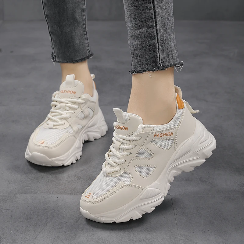 

Женская обувь для прогулок и путешествий, осенняя новая стильная женская модная модная обувь, дышащая спортивная повседневная обувь с сеткой