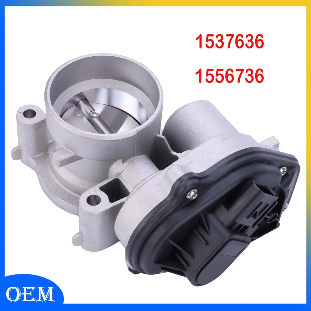 

Дроссельная заслонка заменяет 1537636 1556736. Подходит для Ford Focus 2.0L с 2003-2012 гг.