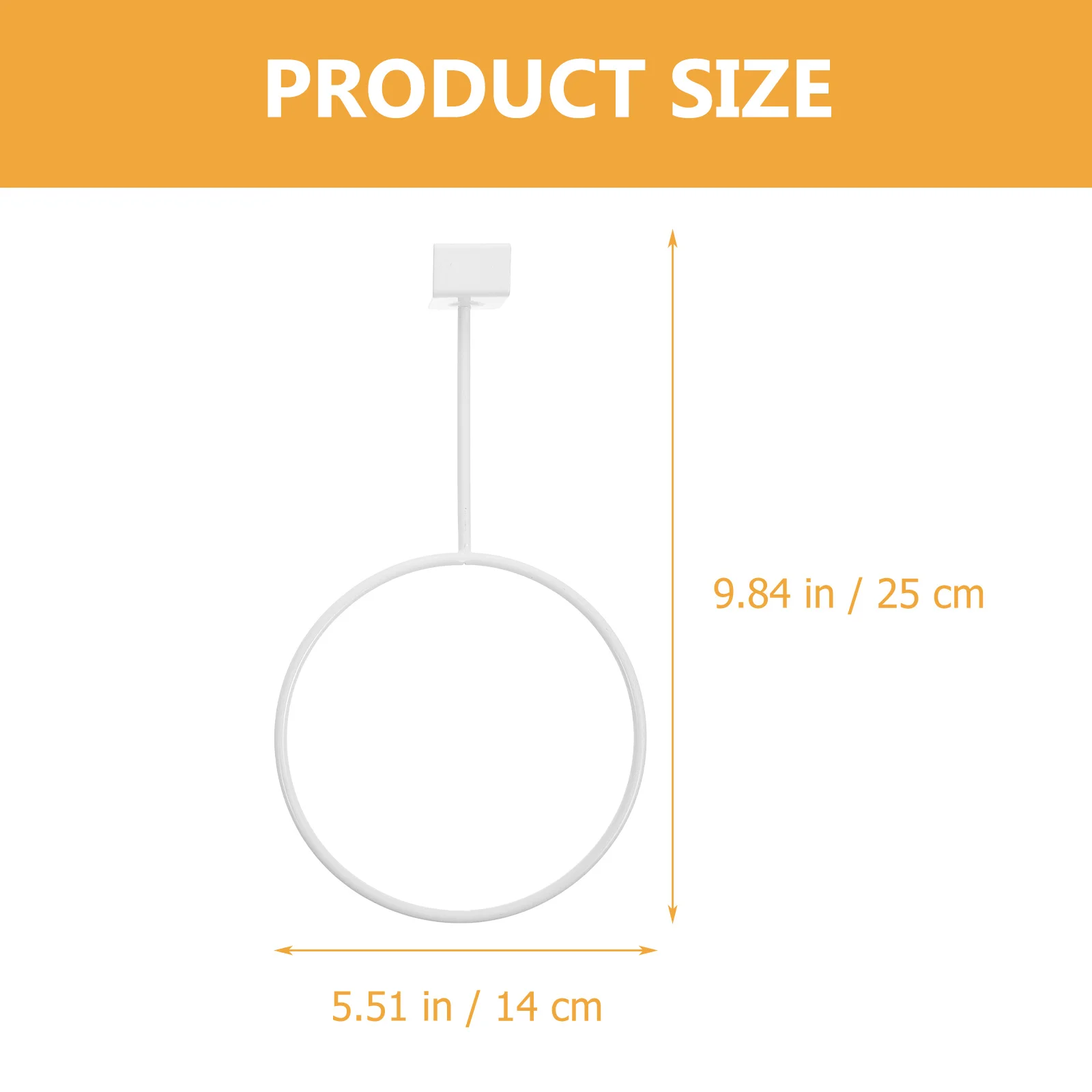 

2pcs Iron Art Basketball Display Rack Durable Ball Holder Space Saving Easy Installation For Use (White)