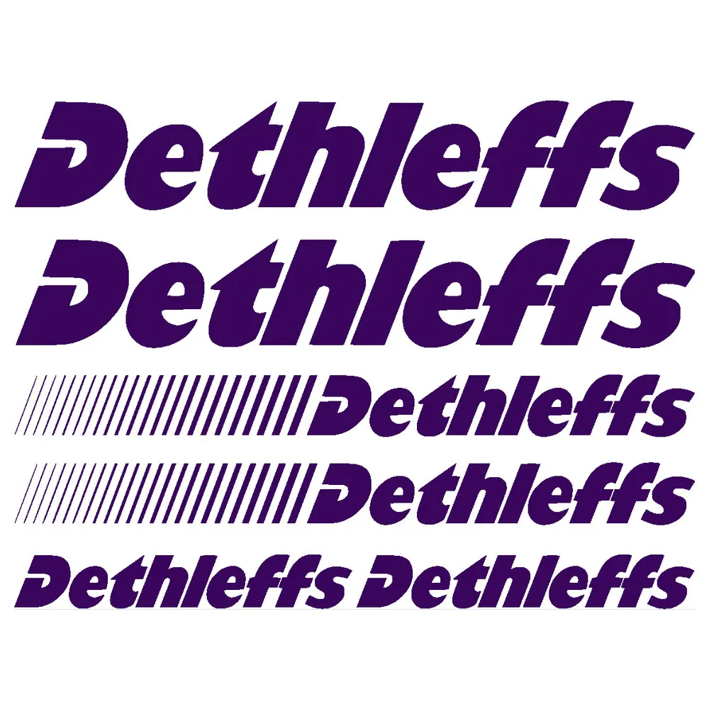 for DETHLEFFS sticker motorhome camper caravan