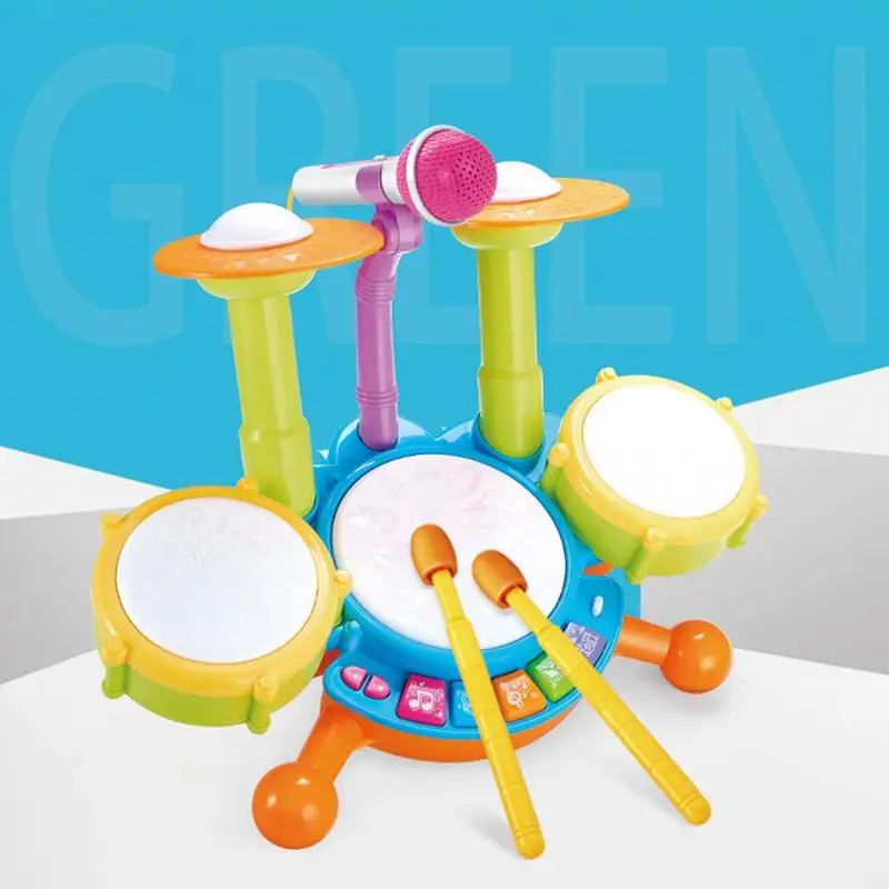 Toddler Drum Set Kids Drum Set Toddlers Musical Baby Educational Instruments Toys For Toddlers Girl Learning Activities Gifts