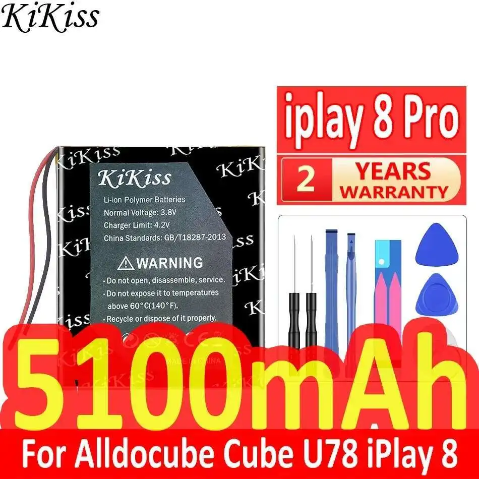 Для Alldocube Cube U78 Iplay 8 Pro Iplay8 планшетный ПК прочный экологически чистый аккумулятор для ноутбука емкостью 5100 мАч Для Alldocube Cube U78 Iplay 8 Pro Iplay8 планшетный ПК прочный экологически чистый аккумулятор для ноутбука емкостью 5100 мАч