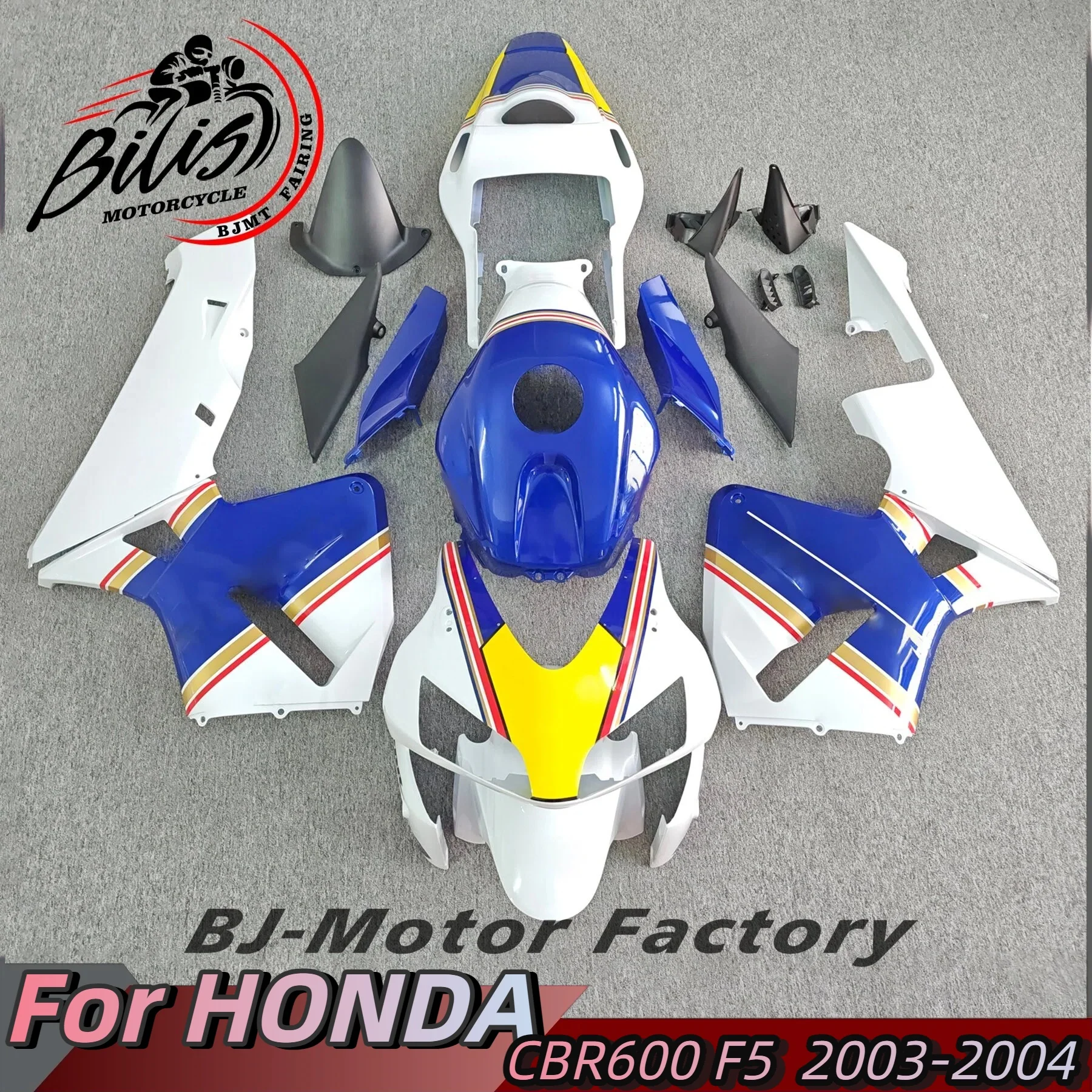 

For HONDA CBR600RR F5 2003 2004 Plastic Parts Components Motorcycle Fairing Kit Body Molding Fit CBR 600RR CBR600 RR 03 04