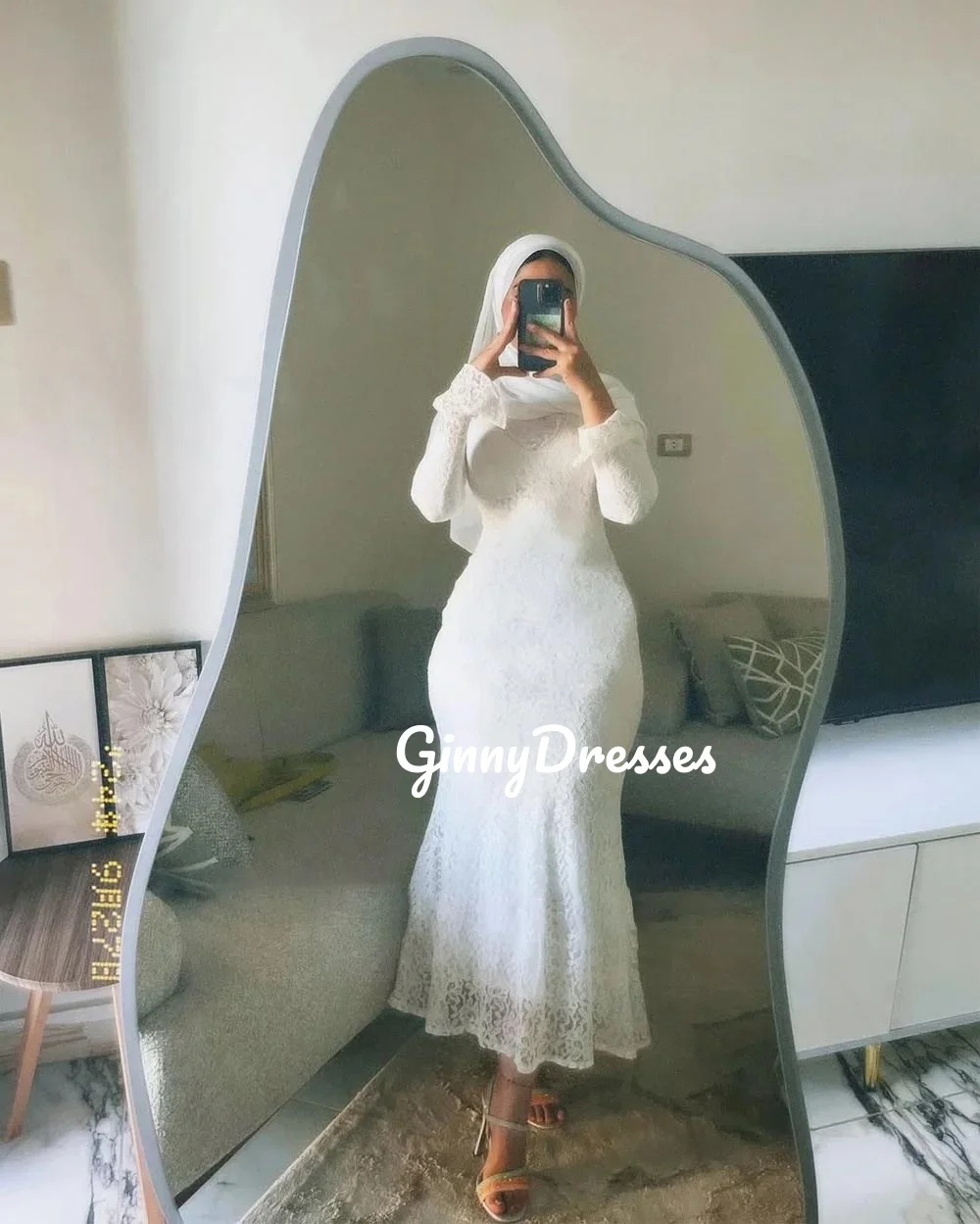 Customized فساتين للمناسبات الخاصة Floor-Length Mermaid Formal Occasion Dresses Scoop Neckline Prom Dresses Zipper