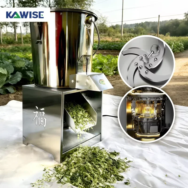 Home Use Electric Vegetable Cutter Shredder Slicer Stainless Steel Multifunctional for Food Preparation view 2