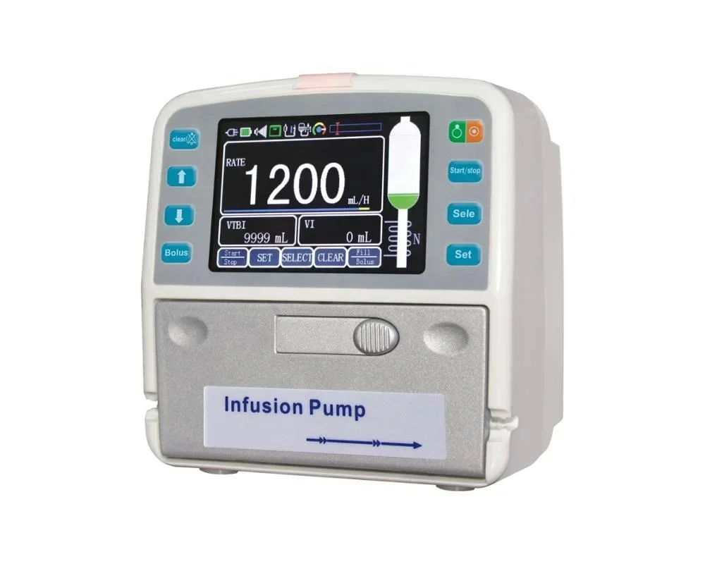 Ambulance Automatic Cheap Electric Pump Elastomeric Infusion Pump for  Machine Set   Ce LCD ICU 2 Years