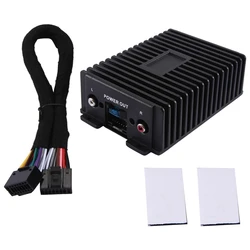 Car Radio DSP Amplifier Lossless 4 Way Modified Speakers Android Universal Wired Car Sound Upgrade Audio Durable Easy Install