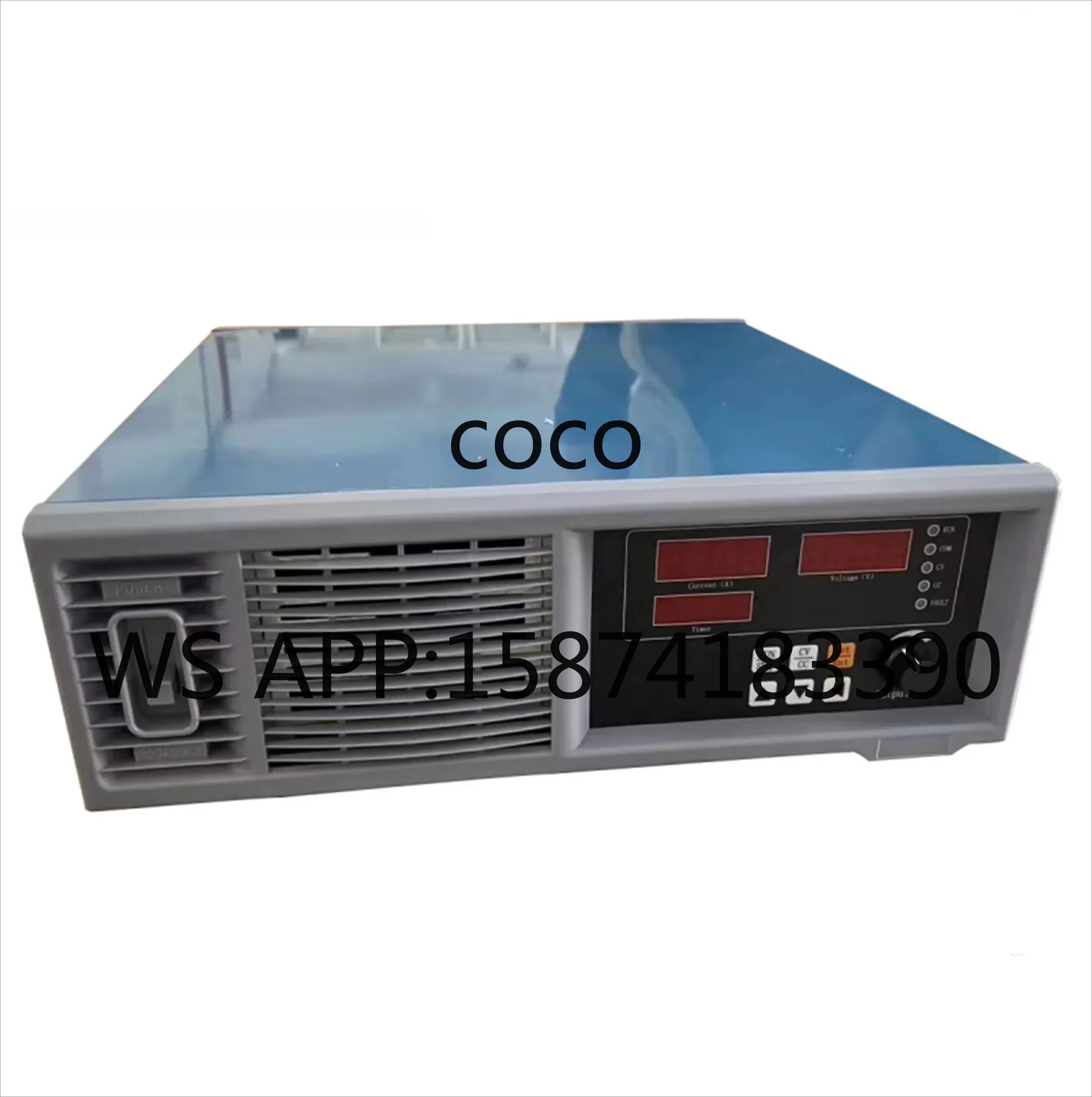 100A Jewelry Plating Rectifier Single Phase Corrosion Resistant Gold Rhodium Plating Machine