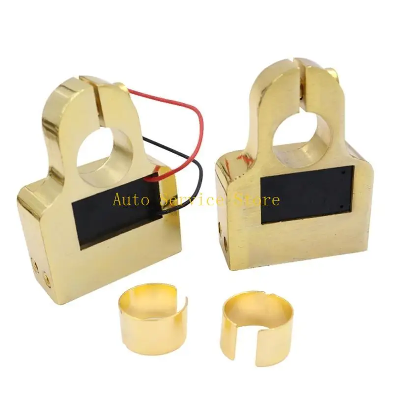 

462A Car Battery Terminals Connectors Voltmeter Display Positive Negative Battery Clamp Modification Battery Terminals