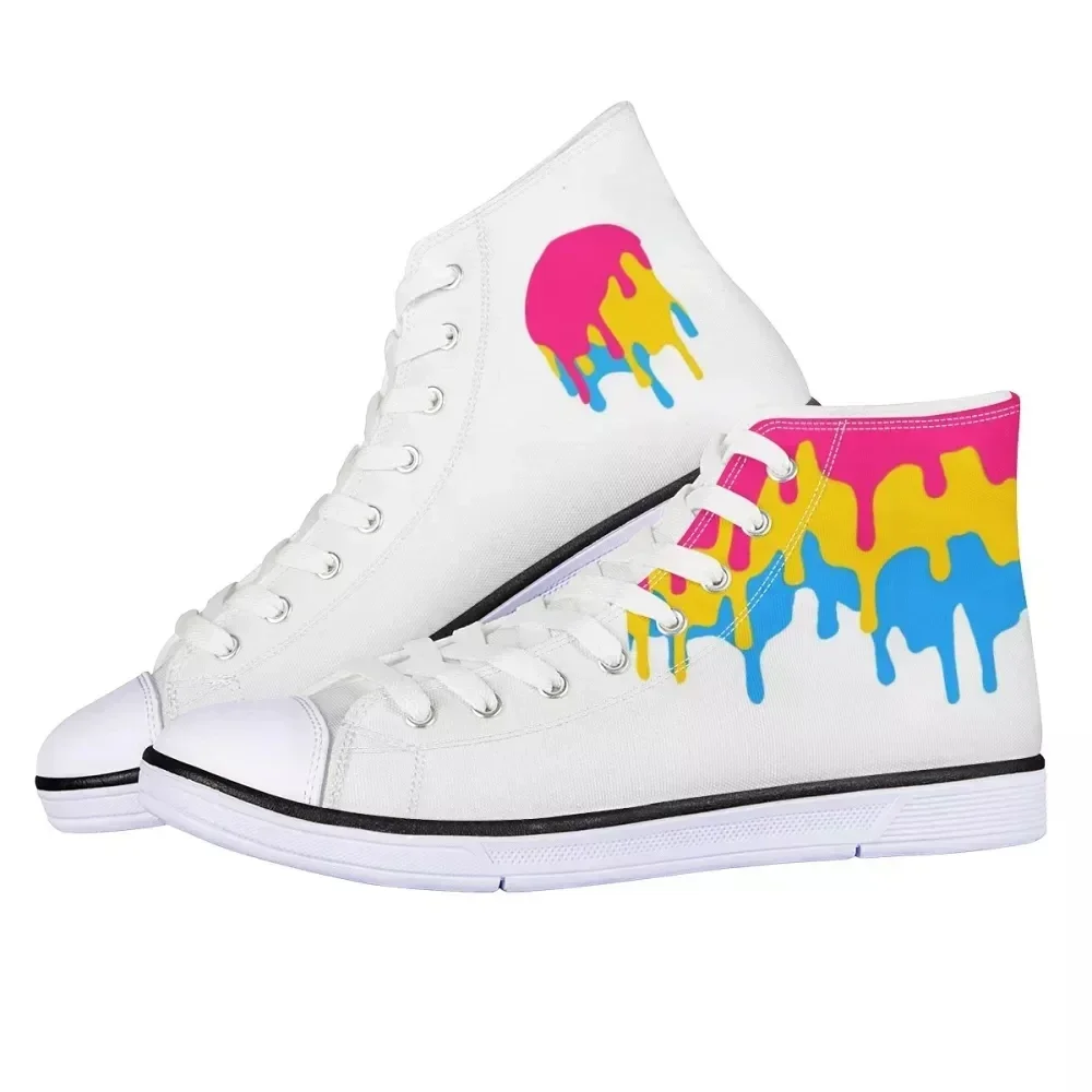 Scarpe personalizzate Donna Sneaker Spedizione il tuo logo Immagine Marca Donna Casual Vulcanize Zapatos High Top Dropshipping all'ingrosso Fai da te