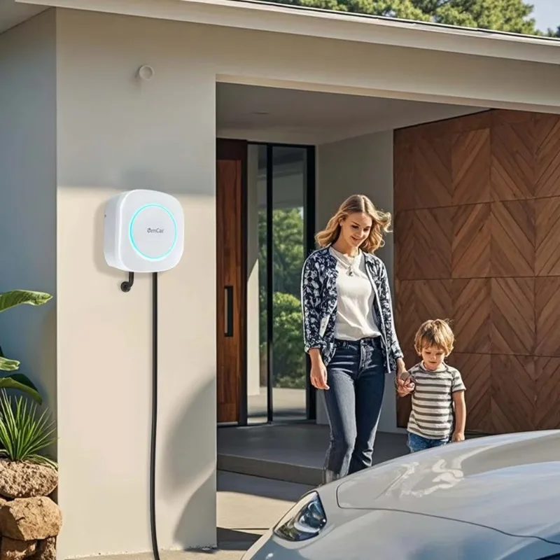 

Zencar 22kw Wallbox 32A EV Charger Type 2 Smart EV Charging Station with WiFi APP for Home Charging