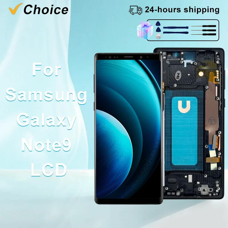 TFT For Samsung Galaxy Note9 LCD Touch Screen Digitizer Assembly For Galaxy Note 9 LCD SM-N960F SM-N9600 Display Replacement