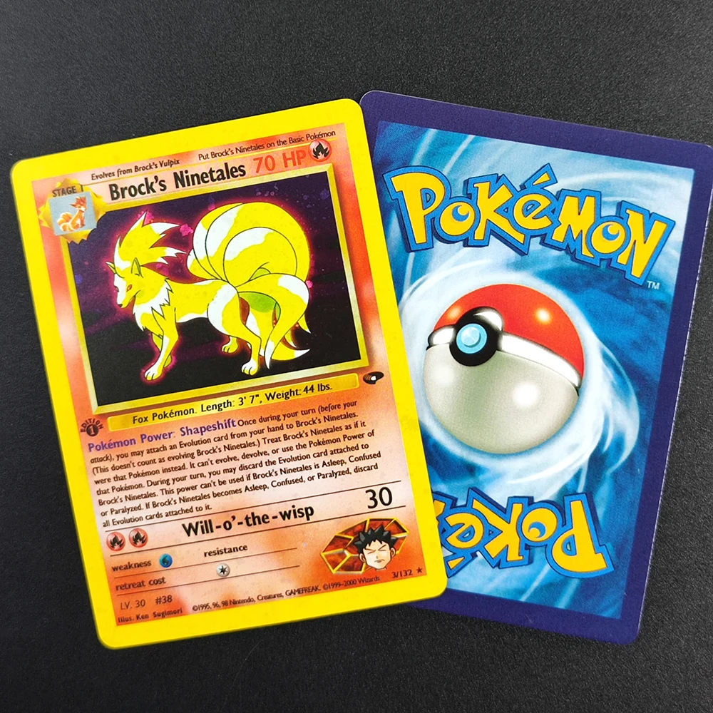 Self Made Proxy  English 1st Edition Hypno Clefable Arcanine Alakazam Gyarados Azumarill Hypno Trainer Collection Card Toy - view 6