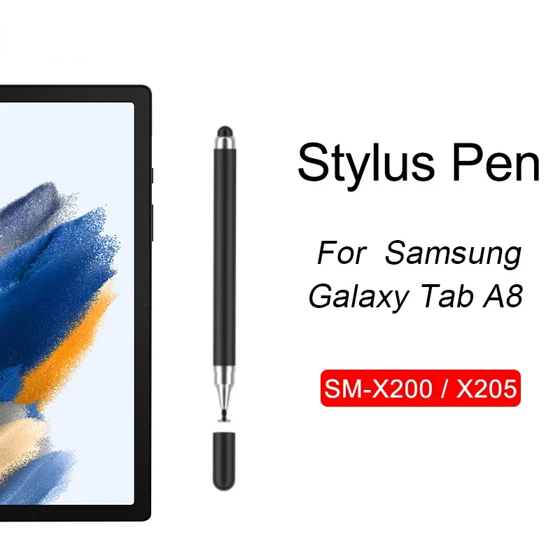 Universele Stylus Pen Voor Samsung Galaxy Tab S9 Ultra S9 + A 8 10.5 Inch S8 S7 + S7 Fe A7 Lite 2 In 1 Stylus Capacitief Potlood