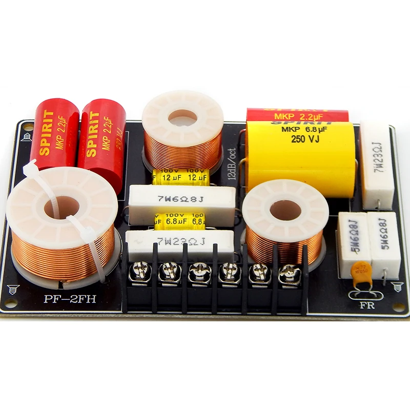 DSP 2-полосный кроссовер фильтры 2CH плата Делителя Частоты для динамиков полный диапазон высоких частот