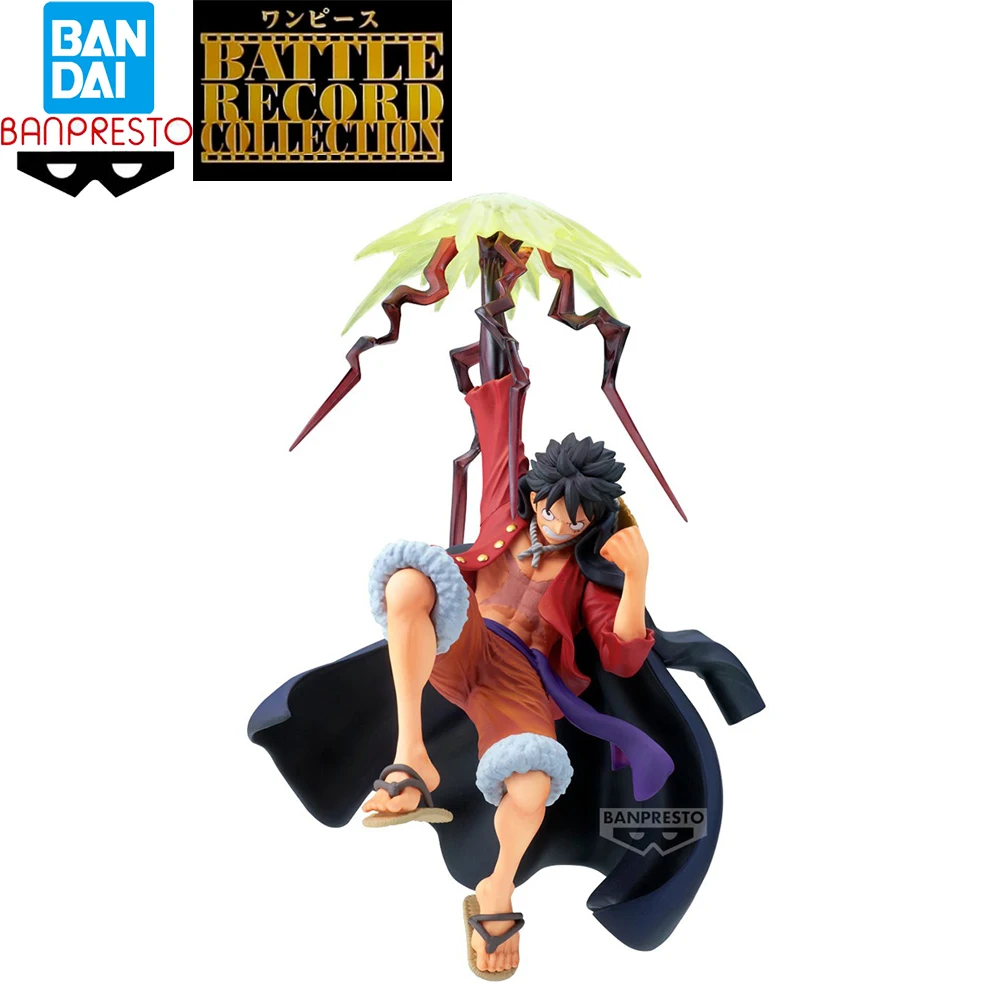

Предпродажа, оригинальная коллекция боевых пластинок Bandai Banpresto, цельная фигурка аниме Monkey D. Luffy, Коллекционная модель, игрушки, подарки