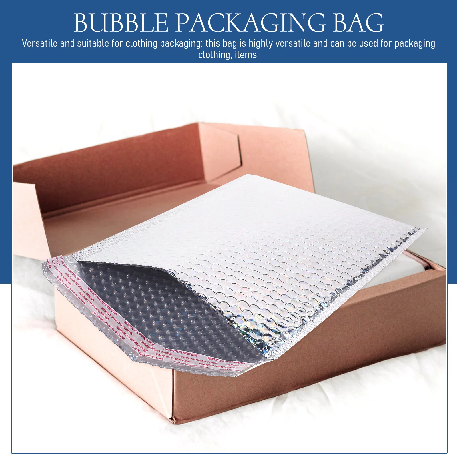 

5 Pcs Shockproof Bubble Bag Package Bags for Posting Clothes Pet Mailing Envelopes
