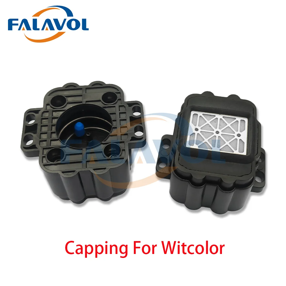 FALAVOL XP600 TX800 Capping Top Cap Station For Cyber Wise Witcolor 9000 9100 9200 Eco Solvent Printer 2/3 Holes Steel Mesh