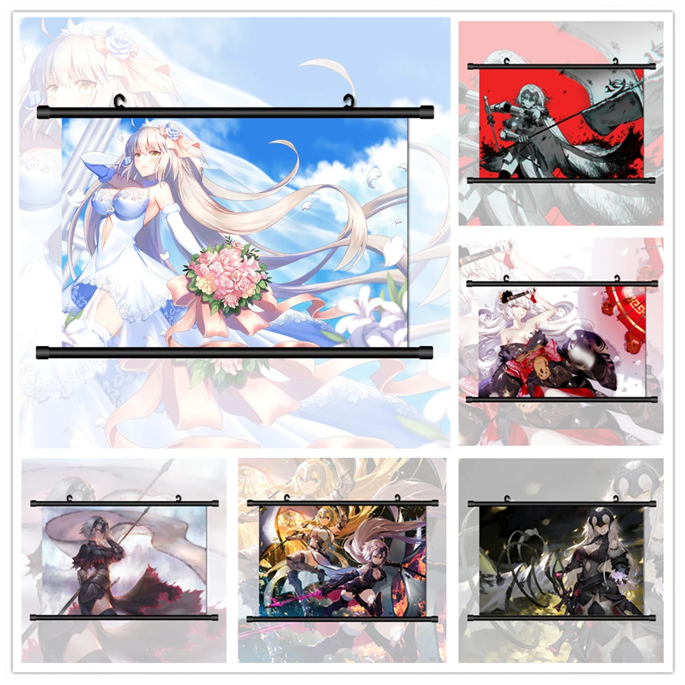 Fate Grand Order Jeanne Alter Anime Pictures for Home Decor Canvas Painting Wall Art Canvas Posters Wall Decor Prints No Frame