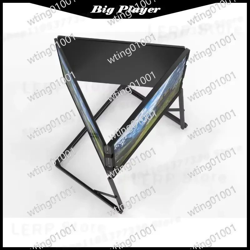 for Split Screen Monitor 14 Inch Foldable Display with 100 Percent Wide Color Gamut Type C Plug and Play Portable Dual View