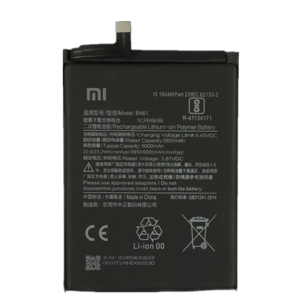 2025 Years Xiao mi Original Battery BN57 BN61 For Xiaomi Pocophone X3 POCO X3 Pro NFC Phone Bateria Batteries In Stock + Tools